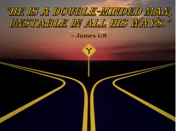 YOU CANNOT BE DOUBLE-MINDED WITH THE APOSTOLIC